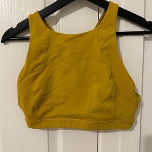 lululemon athletica Yellow Sports Bra